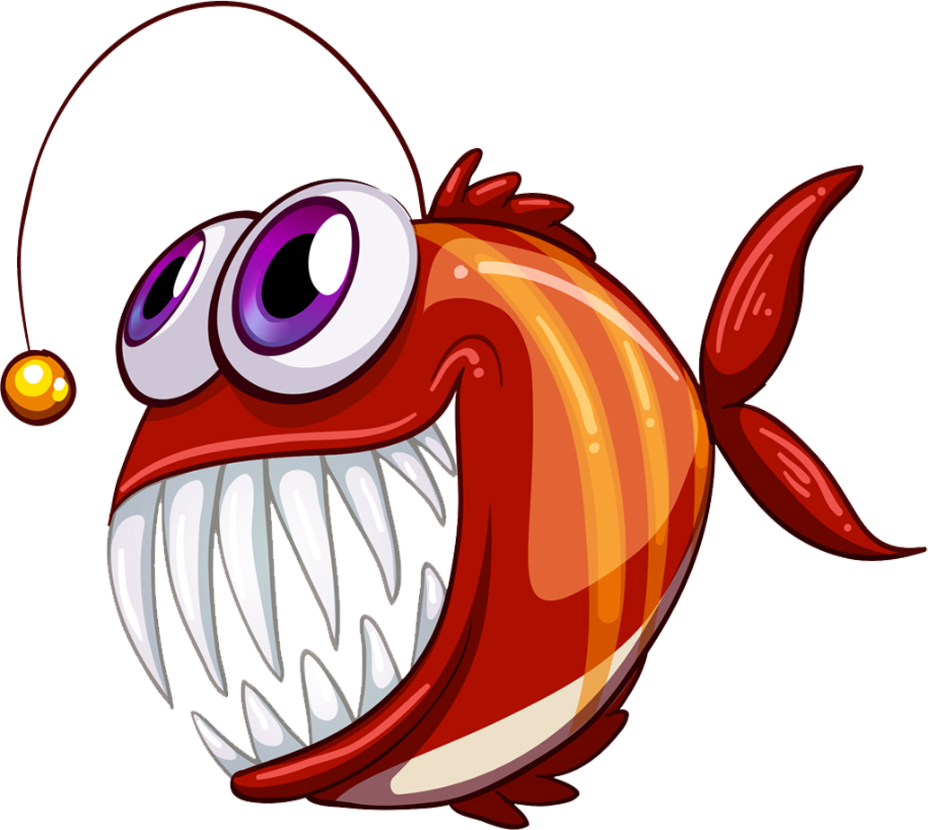 cartoon deep sea fish – Honeypng